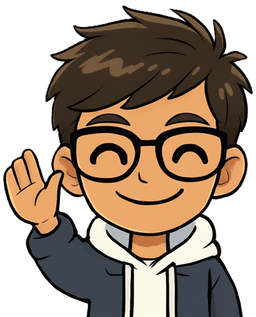 Profile wave emoji