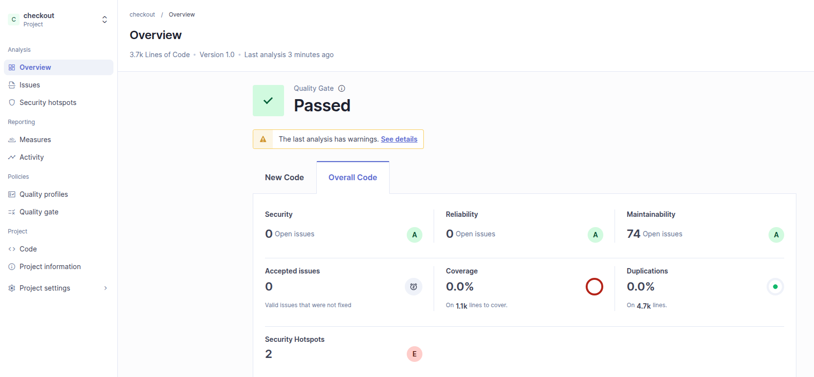 Sonarqube Scan